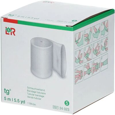 Bandage Tubulaire Blanc Lohmann & Rauscher Taille 5 - Bandage Médical - Publicité Bandage Tubulaire Blanc Lohmann & Rauscher Taille 5 - Bandage Médical - Publicité