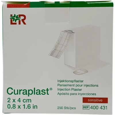 Lohmann & Rauscher Curaplast Sensitive Distributeur 2cm x 4cm - Pansements - Publicité Lohmann & Rauscher Curaplast Sensitive Distributeur 2cm x 4cm - Pansements - Publicité