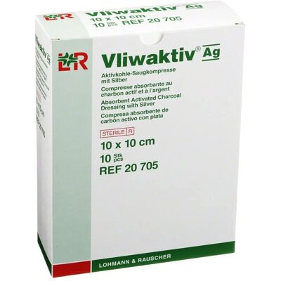 Lohmann & Rauscher Vliwaktiv Ag Aktivkohle Wundverband - Wound Dressing Lohmann & Rauscher Vliwaktiv Ag Aktivkohle Wundverband - Wound Dressing