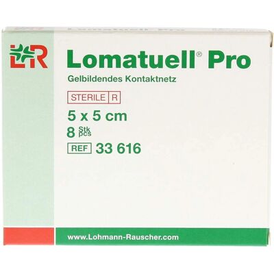 Lohmann & Rauscher Lomatuell Pro 5x5cm Steril Wundverband Lohmann & Rauscher Lomatuell Pro 5x5cm Steril Wundverband
