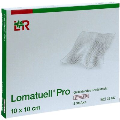 Lohmann & Rauscher Lomatuell Pro 10x10cm steril - Wundauflage Lohmann & Rauscher Lomatuell Pro 10x10cm steril - Wundauflage