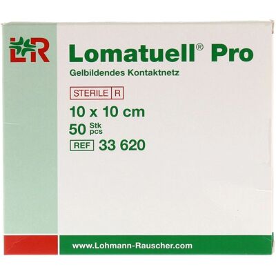 Lohmann & Rauscher GmbH & Co. KG Lomatuell Pro 10x10 cm steril 50 St - Wundverband Lohmann & Rauscher GmbH & Co. KG Lomatuell Pro 10x10 cm steril 50 St - Wundverband