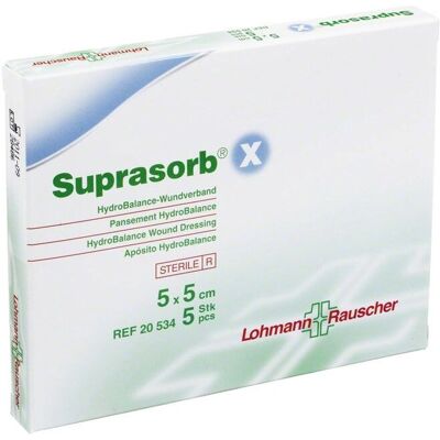 Lohmann & Rauscher Suprasorb X Pansement Hydrobalance - Pansement pour plaies - Publicité Lohmann & Rauscher Suprasorb X Pansement Hydrobalance - Pansement pour plaies - Publicité
