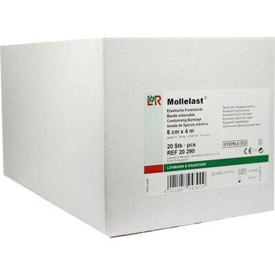 Lohmann & Rauscher GmbH & Co. KG MOLLELAST Bandages 6 cmx4 m - Bandages - Publicité Lohmann & Rauscher GmbH & Co. KG MOLLELAST Bandages 6 cmx4 m - Bandages - Publicité