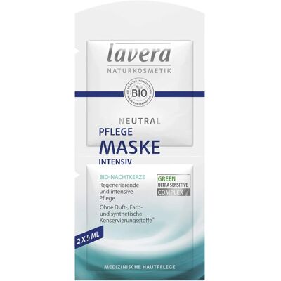 Lavera Modell Neutral Intensive Care Maske - Gesichtsmasker Lavera Modell Neutral Intensive Care Maske - Gesichtsmasker