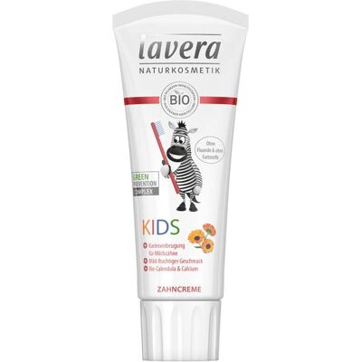 Lavera Dentifrice bio pour enfants - Calendula 75ml Lavera Dentifrice bio pour enfants - Calendula 75ml