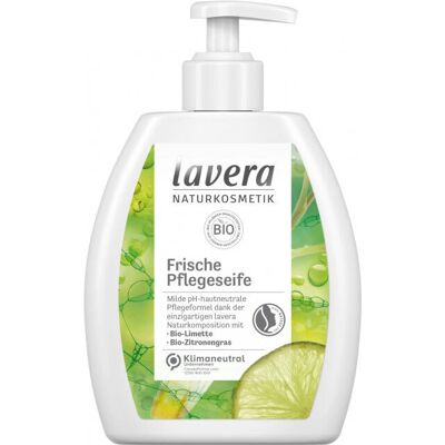 Lavera Liquide Savon Citron Lime - Naturel, pH Neutre, Nettoyage Profond - Publicité Lavera Liquide Savon Citron Lime - Naturel, pH Neutre, Nettoyage Profond - Publicité