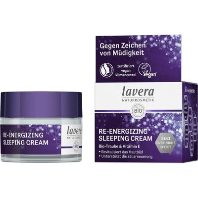 Lavera Re-Energizing Sleeping Cream - Krem na Noc Lavera Re-Energizing Sleeping Cream - Krem na Noc