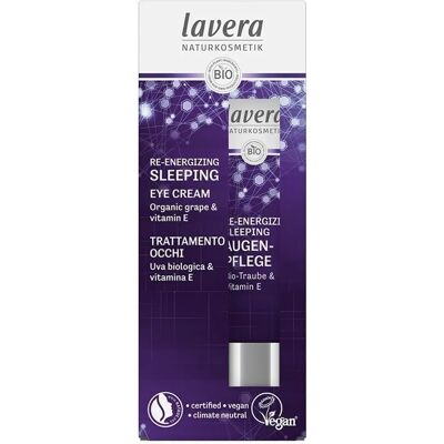 Lavera Contorno de ojos durmiente reparador con uva orgánica y vitamina E Lavera Contorno de ojos durmiente reparador con uva orgánica y vitamina E