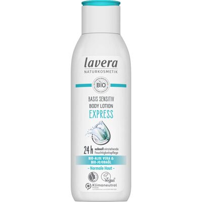 Lavera Basis Sensitiv Lait Corps - Peau sensible - 250 ml - Publicité Lavera Basis Sensitiv Lait Corps - Peau sensible - 250 ml - Publicité