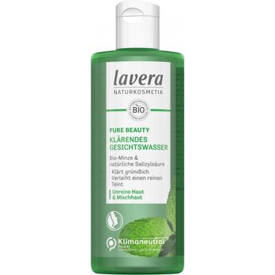 Lavera Pure Beauty Lotion Visage - Nettoyage en Profondeur, Végétalien, Biologique - Publicité Lavera Pure Beauty Lotion Visage - Nettoyage en Profondeur, Végétalien, Biologique - Publicité