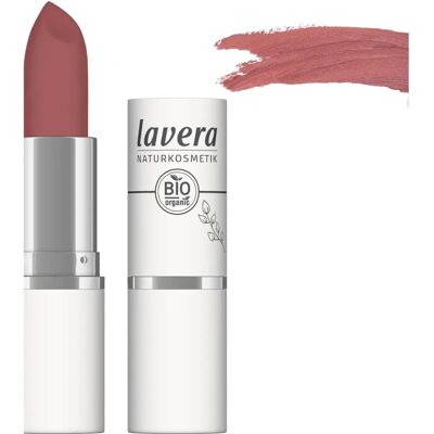 Lavera Velvet Matte Lipstick - Berry Nude - Langvarig, Naturlig, Sertifisert Økologisk - Leppestift Lavera Velvet Matte Lipstick - Berry Nude - Langvarig, Naturlig, Sertifisert Økologisk - Leppestift