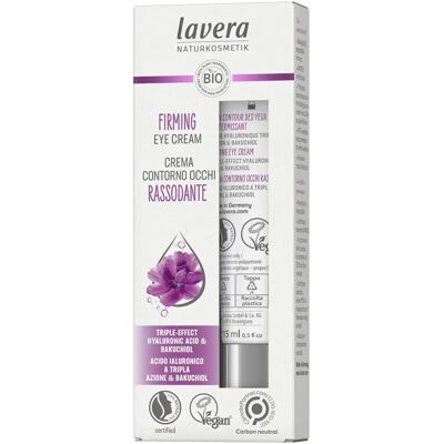 Lavera Triple-Effect-Hyaluronsäure-straffende Augencreme - Augencreme Lavera Triple-Effect-Hyaluronsäure-straffende Augencreme - Augencreme