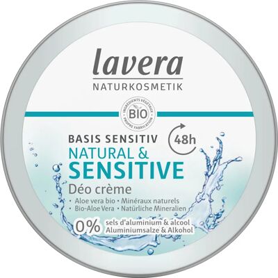 Lavera - Deo Creme NATURAL & SENSITIV - 50 ml - Déodorant Lavera - Deo Creme NATURAL & SENSITIV - 50 ml - Déodorant