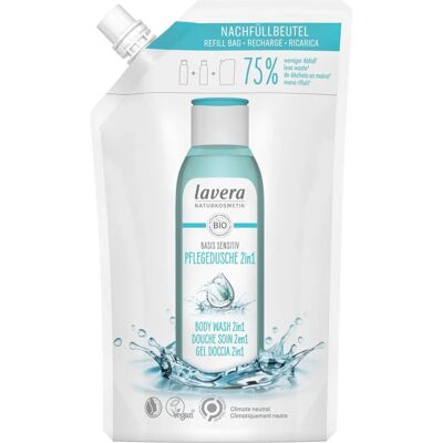 Lavera Basis Sensitive Gel Douche 2en1 - Recharge (500ml) Lavera Basis Sensitive Gel Douche 2en1 - Recharge (500ml)