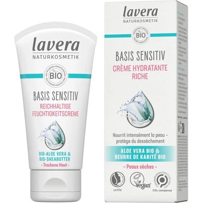 Lavera Crème Hydratante Visage - Visage, Cou 50ml - Publicité Lavera Crème Hydratante Visage - Visage, Cou 50ml - Publicité