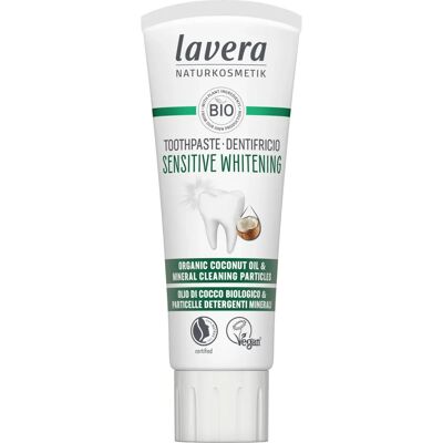 Lavera Dentifrice Éclaircissant Sensible - 75ml Lavera Dentifrice Éclaircissant Sensible - 75ml