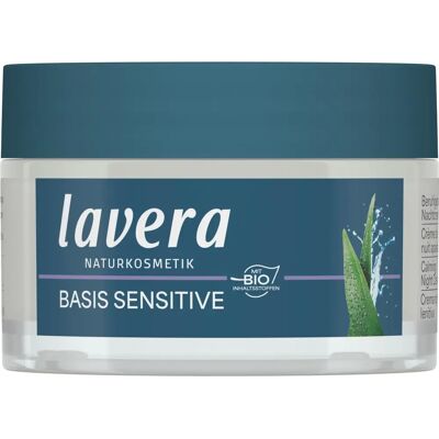 Lavera Basis Sensitiv Nachtcrème - Verzachtende Huidverzorging Lavera Basis Sensitiv Nachtcrème - Verzachtende Huidverzorging