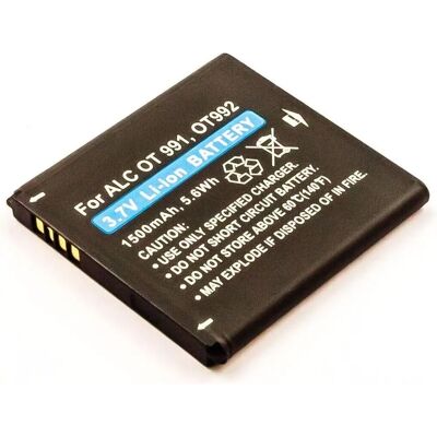 Alcatel 27575 - Akku - Lithium-Ion - 1500mAh - 3,7V - Smartphone Akku Alcatel 27575 - Akku - Lithium-Ion - 1500mAh - 3,7V - Smartphone Akku