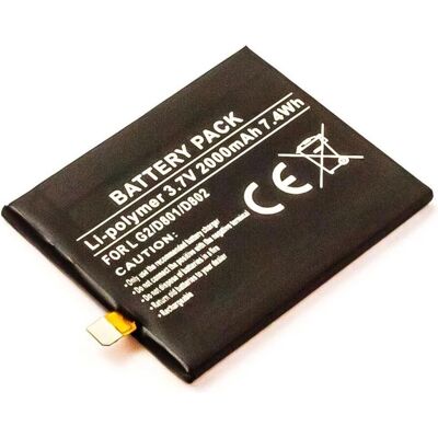 LG Electronics G2 Smartphone Akku - 2000 mAh - Li-Pol - 3,7V LG Electronics G2 Smartphone Akku - 2000 mAh - Li-Pol - 3,7V