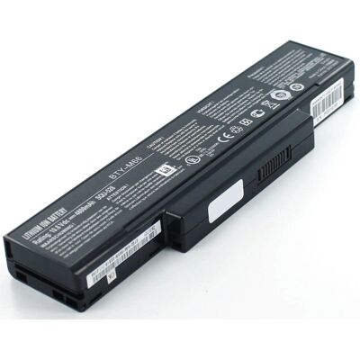 AGI BTY-M67 Laptop Akku - MSI Kompatibel, 4800mAh, Schwarz AGI BTY-M67 Laptop Akku - MSI Kompatibel, 4800mAh, Schwarz