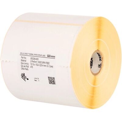 Zebra Z-Perform 1000T Branco - Etiquetas térmicas Zebra Z-Perform 1000T Branco - Etiquetas térmicas