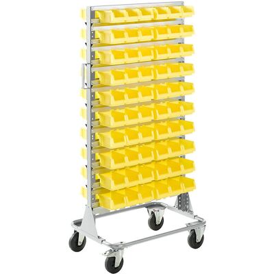 Estantería móvil con 120 cajas - Mobile Shelving Unit Estantería móvil con 120 cajas - Mobile Shelving Unit