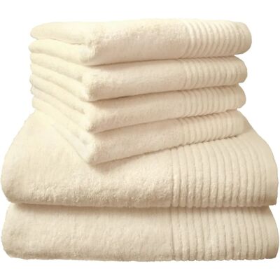 Dyckhoff Brillant Beigen Handtuch-Set - Handtuch-Set Dyckhoff Brillant Beigen Handtuch-Set - Handtuch-Set