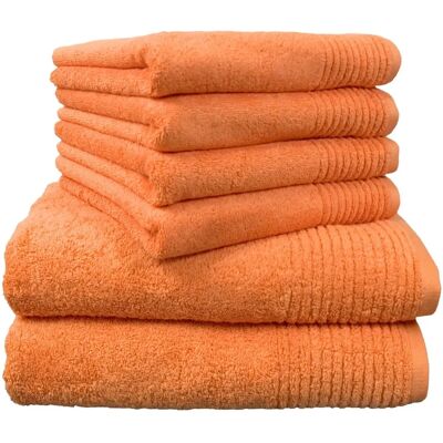 Dyckhoff Brillant Orange Handtuch-Set - Handtuchset Dyckhoff Brillant Orange Handtuch-Set - Handtuchset