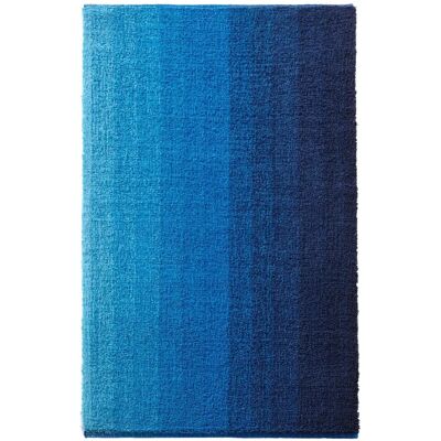 Dyckhoff Blaue rechteckige Badematte - Bio-Baumwolle - 70x120cm Dyckhoff Blaue rechteckige Badematte - Bio-Baumwolle - 70x120cm