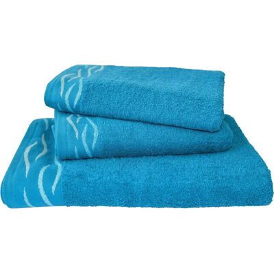 Dyckhoff Wave Handtuch-Set - Unisex Badezimmerhandtücher Dyckhoff Wave Handtuch-Set - Unisex Badezimmerhandtücher