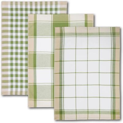 Dyckhoff Karo Baumwoll-Küchentücher - 6er Set Dyckhoff Karo Baumwoll-Küchentücher - 6er Set