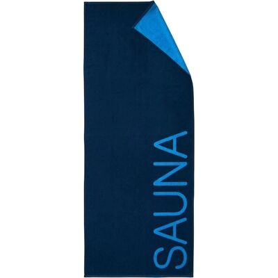 Dyckhoff Doppel-gesicht Sauna-Handtuch - Blau 80x200cm Dyckhoff Doppel-gesicht Sauna-Handtuch - Blau 80x200cm