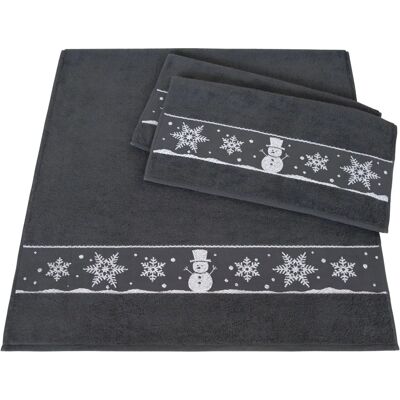 Dyckhoff Schneemann Baumwoll Handtuch-Set - Badezimmerzubehör Dyckhoff Schneemann Baumwoll Handtuch-Set - Badezimmerzubehör