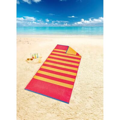DYCKHOFF - Stripes - Rot - 80x180 - Handtuch DYCKHOFF - Stripes - Rot - 80x180 - Handtuch