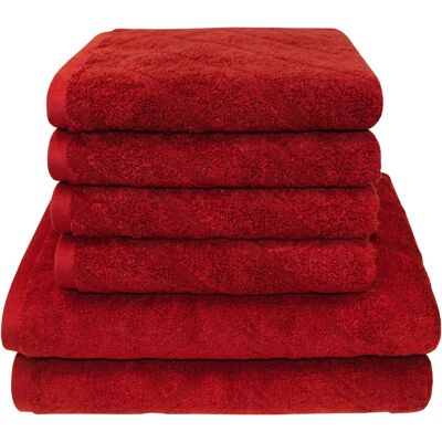 Dyckhoff City Lights - 6er Baumwoll-Handtuch-Set Dyckhoff City Lights - 6er Baumwoll-Handtuch-Set