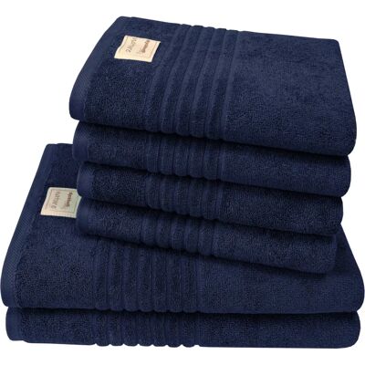 Dyckhoff Nature Blau 6-teiliges Handtuch-Set Dyckhoff Nature Blau 6-teiliges Handtuch-Set