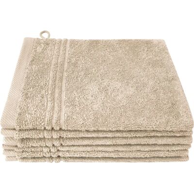 DYCKHOFF - Nature - 16x21 cm - Grau Stein - Waschlappen DYCKHOFF - Nature - 16x21 cm - Grau Stein - Waschlappen