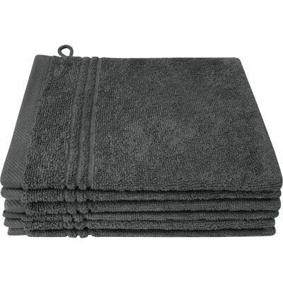 DYCKHOFF Nature - Grau 16x21 cm - Waschhandschuh DYCKHOFF Nature - Grau 16x21 cm - Waschhandschuh
