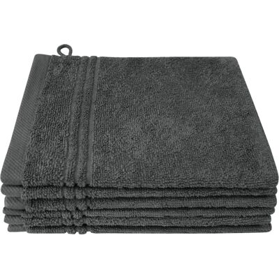 DYCKHOFF Nature - Grau 16x21 cm - Waschhandschuh DYCKHOFF Nature - Grau 16x21 cm - Waschhandschuh