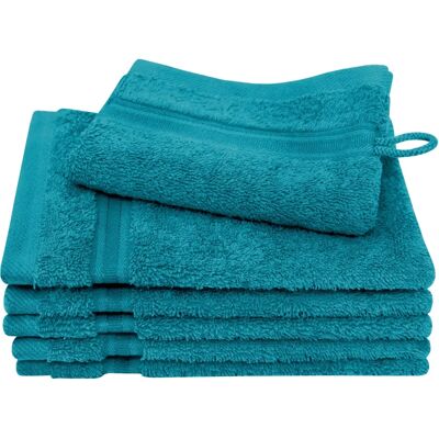 DYCKHOFF - Siena - Smaragdgrün - 16x21 cm - Wash cloth DYCKHOFF - Siena - Smaragdgrün - 16x21 cm - Wash cloth
