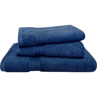 Dyckhoff Siena Handtuch-Set - Baumwolle, Blau, 3 Stück Dyckhoff Siena Handtuch-Set - Baumwolle, Blau, 3 Stück