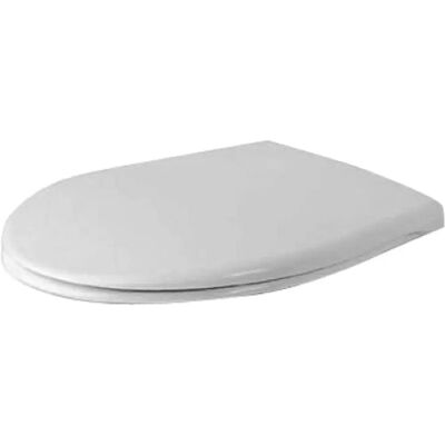 Duravit Weiß Kompakter WC-Sitz mit Edelstahl-Scharnieren Duravit Weiß Kompakter WC-Sitz mit Edelstahl-Scharnieren