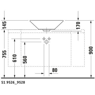 Chiuveta Duravit Starck 1 Conică 530mm - Chiuveta Chiuveta Duravit Starck 1 Conică 530mm - Chiuveta
