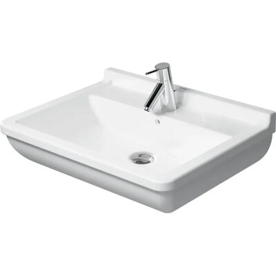 Duravit Starck 3 Waschbecken - 65x48,5cm, Weiß, Wandmontage, mit Überlauf & Hahnloch Duravit Starck 3 Waschbecken - 65x48,5cm, Weiß, Wandmontage, mit Überlauf & Hahnloch