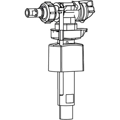 Duravit 0074112000 filling valve - side WA, 3/8" connection Duravit 0074112000 filling valve - side WA, 3/8" connection