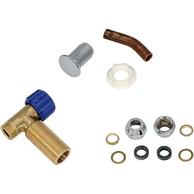 Kit di retrofit Duravit DuraStyle con connessione centrale - Cromato Kit di retrofit Duravit DuraStyle con connessione centrale - Cromato