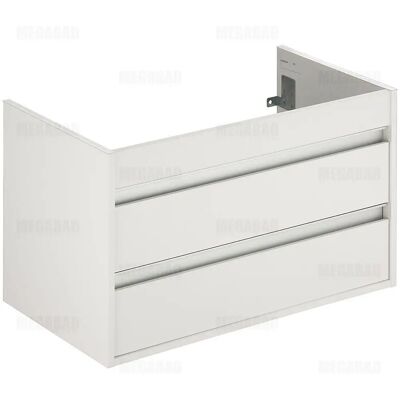 Duravit Ketho Wandhängender Waschtischunterschrank - 2 Schubkästen, 800mm, Weiß Matt Duravit Ketho Wandhängender Waschtischunterschrank - 2 Schubkästen, 800mm, Weiß Matt