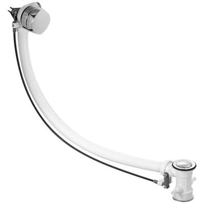Conjunto de desagüe y rebose Quadroval Duravit - Cromo - Bañera y Jacuzzi Conjunto de desagüe y rebose Quadroval Duravit - Cromo - Bañera y Jacuzzi