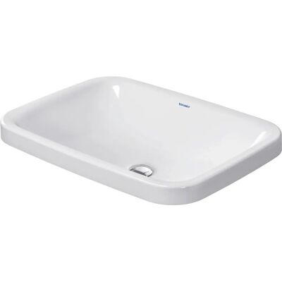 Duravit DuraStyle Indbygget vask - Rektangulært keramisk bassin - Hvid Duravit DuraStyle Indbygget vask - Rektangulært keramisk bassin - Hvid